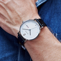 M.B.K欧美品牌手表男士商务全自动机械表 男表时尚简约自动镂空防水手表男款腕表M1002G005