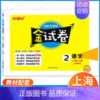 2年级下 语文 小学通用 [正版]2024金试卷上海一二年级语文数学三四五年级六七八年级上册下册九年级全一册英语物理化学