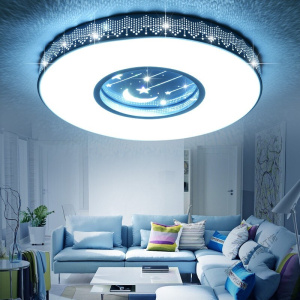 苏宁放心购 卧室灯儿童房灯卧室吸顶灯儿童房吸顶灯星星灯男孩房间灯女孩卧室灯具儿童房吸顶灯led温馨简约