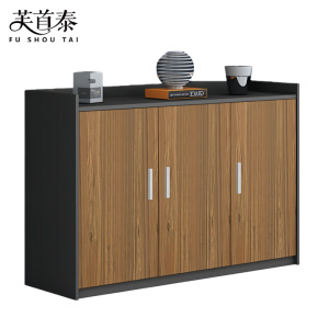芙首泰矮柜储物柜三门120*40*80cm台