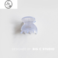 JiMi韩国ins网红百搭醋酸抓夹后脑勺气质侧边夹刘海发饰精致博主发卡