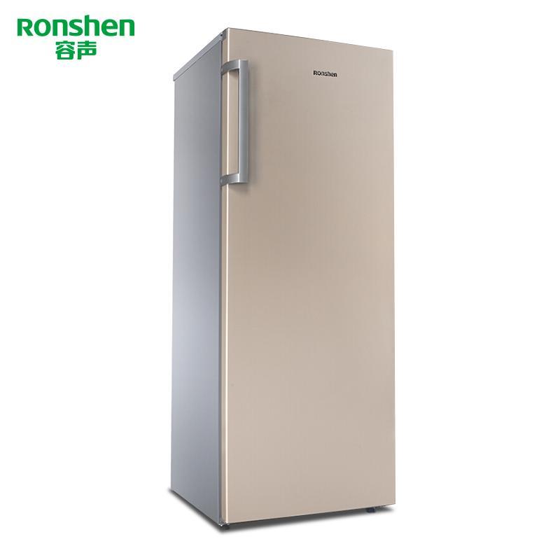 170升 分层大抽屉 立式冷冻柜冰柜 家用冷冻电冰箱(典雅金)