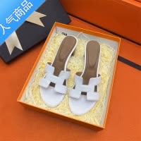 SUNTEK网红外穿平底拖鞋女夏季2023年新款粗跟海边凉鞋女鞋