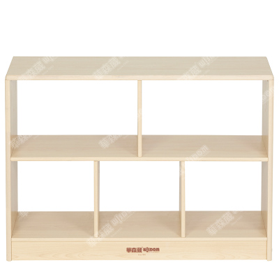 华森葳儿童用品 米兰花园5格中空柜-桦木纹