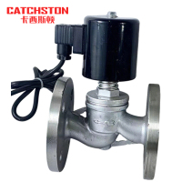 卡西斯顿 蒸汽电磁阀 常开型DN25 个