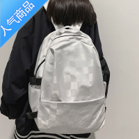 封后花曦家 书包女大学生女生小众背包初中生高中生ins风大容量双肩包学生书包