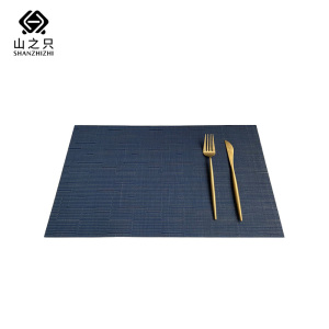 山之只 竹纹隔热防滑餐垫 45*30cm 张