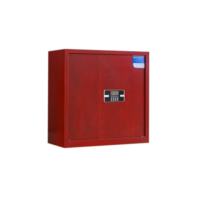 帅畅保密柜财务档案柜文件柜办公室资料储物柜保险柜矮柜红木纹-电子密码锁