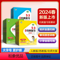 语文人教版 一年级下 [正版]2024春53单元归类复习小学htwx一二三四五六年级下册语文数学英语同步练习册试卷测试练