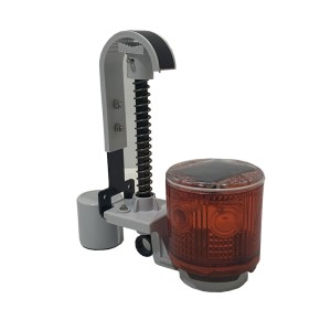 傲芒 AM-BZD-03 3W 单头太阳能警示灯 (计价单位:台) 红色