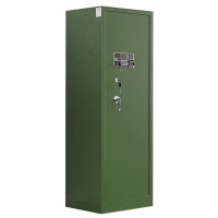 臻远 ZY-QXG-11单门管制器械存放柜加厚密码锁铁皮柜绿色 550*450*1600