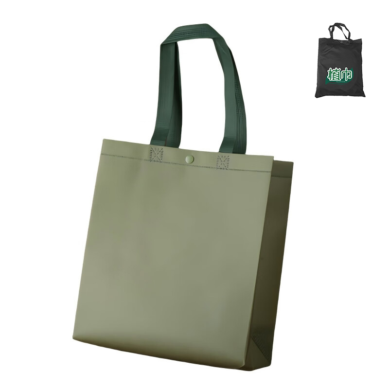 植巾 WJD510 44*42*12 无纺布袋文件袋 文件袋 (计价单位:个) 抹茶绿