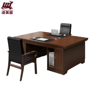 凌美盛 办公桌木皮职员桌 1.6m LM-216/张