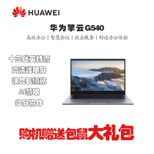 华为擎云G540 Gen2-053 14英寸轻薄商务笔记本 i5-1340P 16GB+512GB 轻薄本 手机互联 win11家庭版 深空灰