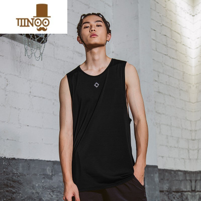 YANXU篮球背心男夏季无袖速干健身坎肩运动训练跑步宽松透气T恤潮