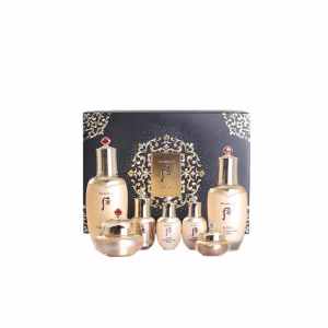 Whoo后 天率丹水乳霜护肤套装 补水保湿淡化细纹提拉紧致抗初老提亮肤色 升级精致礼盒装