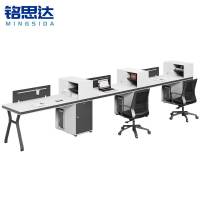 铭思达屏风工位三人位含椅套