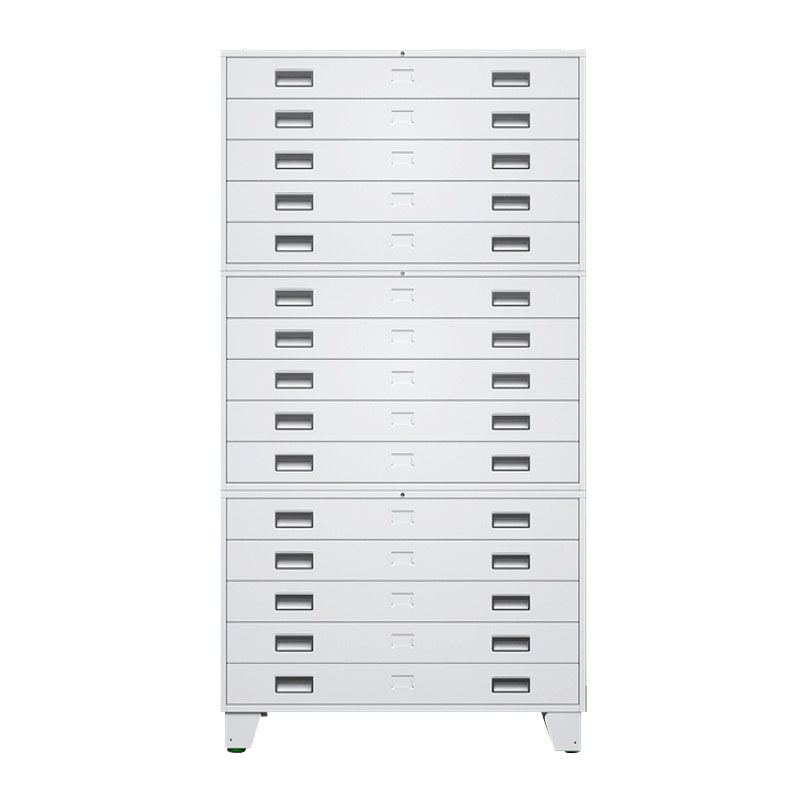 戴劲底图柜资料储存柜工程图纸柜底图储物柜多层抽屉柜 0号三层带轮子