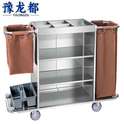 豫龙都布草车不锈钢个