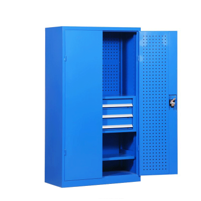 鑫睿辉 蓝色工具柜 带网内三斗1000*500*1800mm 台