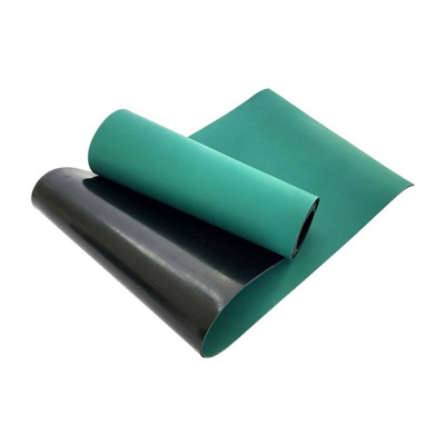 盛京联硕防静电橡胶板 绝缘橡胶垫1*10米 厚3.0mm卷
