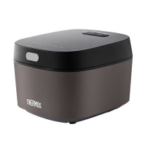 膳魔师(THERMOS)EHA-4136A智能底盘加热不粘内胆24小时预约3L多功能电饭锅 棕褐色 3L 4136A