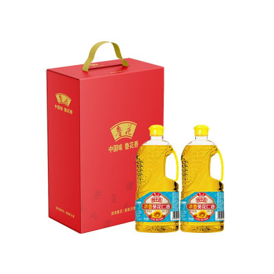 鲁花 浓韵臻品礼盒F(单位:盒)