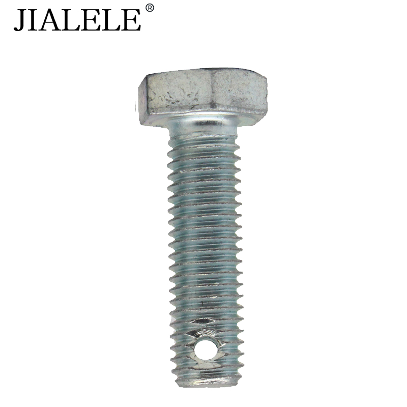 JIALELE 六角头螺丝带孔螺栓(M16X80mm)