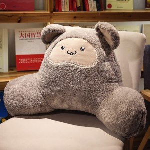 美帮汇汽车腰靠腰枕护腰靠垫靠枕办公室上班床头靠背抱枕可拆洗