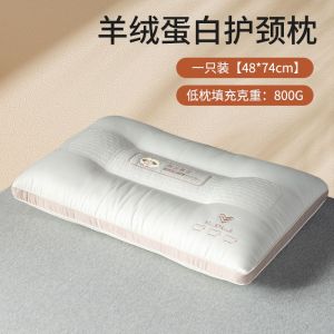 枕头枕芯家用睡觉成人枕睡眠中高枕选带枕套