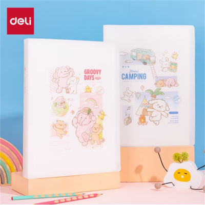 60页试卷册 资料试卷文件收纳册文件保护办公用品 混色PQ307-60 07-60