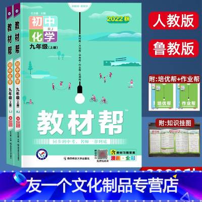 化学(人教版) 九年级上 [友一个正版]2020秋教材帮九年级上册初中化学 人教版RJ 鲁教版LJ 2023版初中教材帮