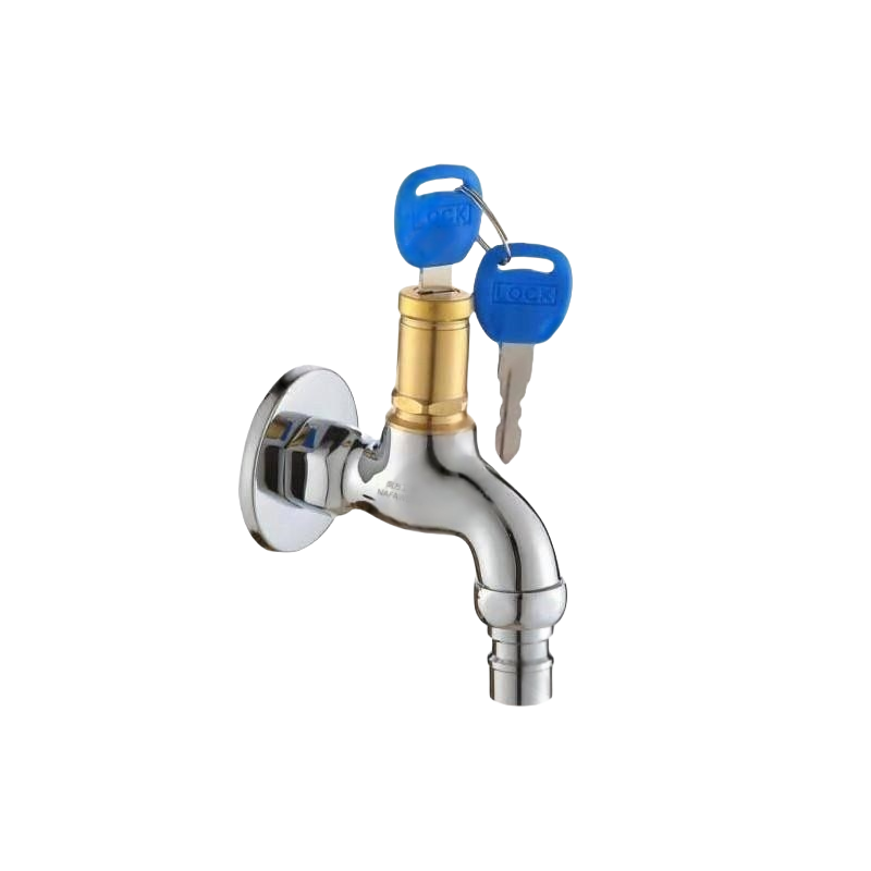 南方卫通全铜带锁龙头 带钥匙水龙头通用接口4分 NF-010 个
