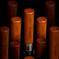 红叶长柄直杆伞自动雨伞男晴雨伞大雨伞长柄复古直柄伞长柄伞DF2859