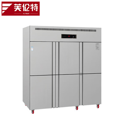 芙伦特厨房商用冷风柜六门风冷冰箱商用厨房大容量冰柜食堂餐饮 FLT-GT-LMSW1420-FL