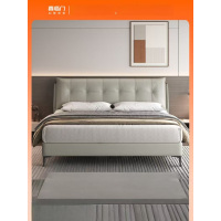 喜临门 - 暖暖S 真皮双人大床现代简约风主卧卧室婚床家具