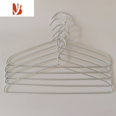 三维工匠铝合金衣架子家用挂衣架金属防滑衣挂铝衣撑晾晒衣服架子