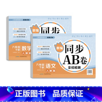 [正版]六年级下册同步训练语文数学AB卷小学6年级下册试卷测试卷全套非人教版单元测试期中期末冲刺100分考试模拟全优检