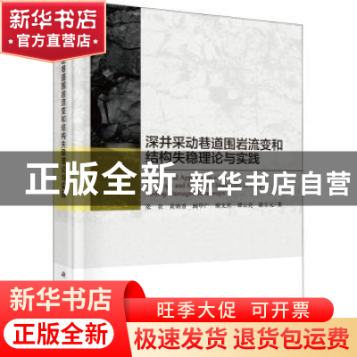 正版 深井采动巷道围岩流变和结构失稳理论与实践 张农[等]著 科