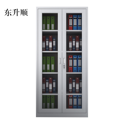 东升顺凭证柜钢制办公室档案柜财务资料柜书柜储物柜带锁铁皮柜子文件柜