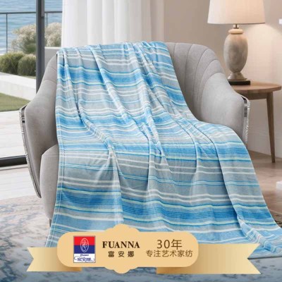 富安娜亲肤舒绒毯-森语 180*200cm