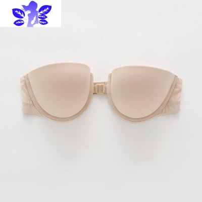 IdeaminiIdeaminiwrjboutique奇迹前扣式日系婚纱礼服抹胸无肩带文胸聚拢前扣