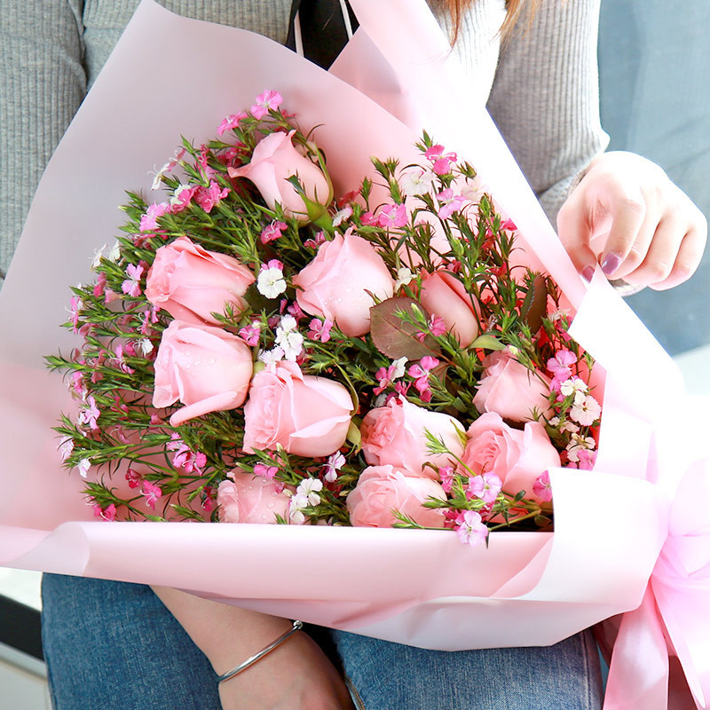 全国配送送花生日花束送闺蜜全国配送成都合肥广州北京苏州南京|a04