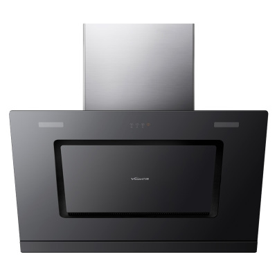 万和J03Q-Pro+B8L03Q-20Y 23m³侧吸式一级能效油烟机挥手感应钢化玻璃面板长效质保