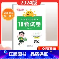 [正版]阳光同小升初复习18套试卷小学毕业升学语文2024版六年级考前讲练测专项试卷检测卷会考冲刺模拟精练冲刺提升提优