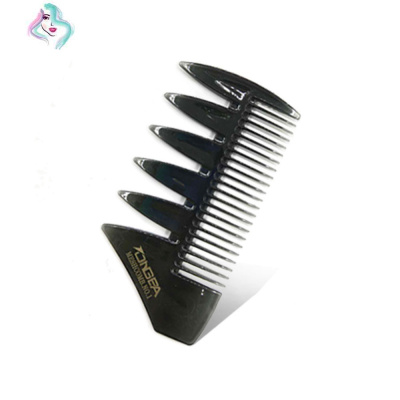 油头梳子专业理发纹理梳男士专用复古背头美发大齿梳造型双面你那么美NO.4美发梳