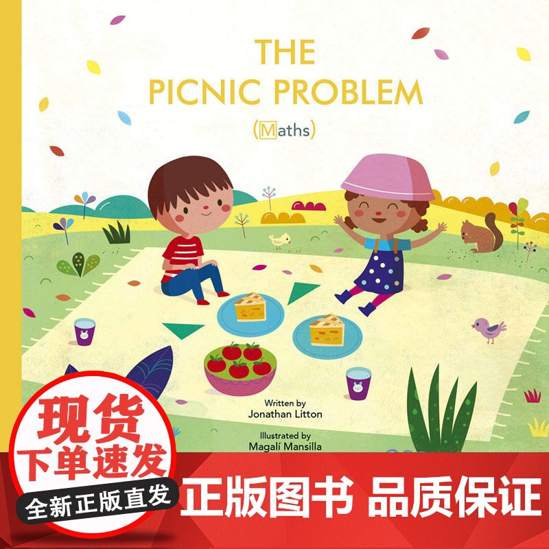 英文原版STEAM Stories: The Picnic Problem (Maths)蒸汽故事:野餐题