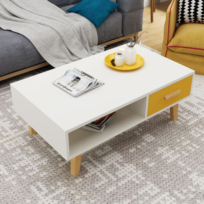 北欧茶几简约现代客厅茶几组合小户型木质创意方形简易茶几桌