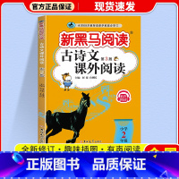 古诗文课外阅读 小学二年级 [正版]2024新黑马阅读古诗文课外阅读二年级上下全册注音版小学语文2年级古文诗词文言文全解