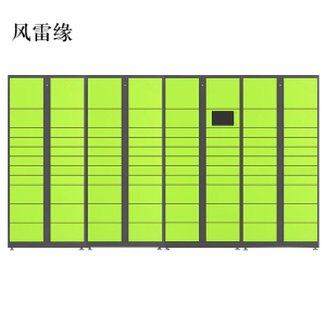 风雷缘智能快递柜小区快递自提柜派件柜室外寄存柜信报箱储物柜一主三副87格